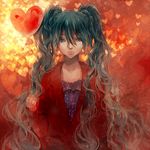  aqua_eyes aqua_hair bad_id bad_pixiv_id balloon hatsune_miku heart heart_balloon long_hair solo tsukioka_tsukiho twintails vocaloid 