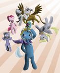  blayze_kohime blinkie_pie_(mlp) cutie_mark derpy_hooves_(mlp) equine fanfic female feral friendship_is_magic fur gilda_(mlp) group gryphon hair hasbro horn horse inkie_pie_(mlp) mammal my_little_pony necklace pegasus pink_fur pink_hair pinkie_pie_(mlp) pony substitute_harmony trixie_(mlp) unicorn wings 