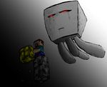  angry ghast minecraft red_eyes size_difference smile 