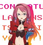  arc_system_works belt blazblue blazblue:_continuum_shift blue_eyes breasts cleavage coat cosplay female long_hair midriff nana73 open_clothes open_coat open_mouth ragna_the_bloodedge ragna_the_bloodedge_(cosplay) red_hair solo trench_coat trenchcoat tsubaki_yayoi tubetop 