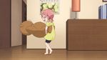  animated animated_gif child gif happy lowres mayo_chiki! pink_hair sakamachi_kureha stuffed_animal stuffed_toy swinging teddy_bear 