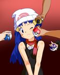  balls highres hikari_(pokemon) poke_ball pokemon pokemon_(game) pokemon_diamond_and_pearl pokemon_dppt refuto sexually_suggestive shirona_(pokemon) 