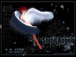  angel highres hinomoto_hikari nude red_hair short_hair tokimeki_memorial tokimeki_memorial_2 wings 
