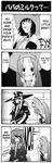  arc_system_works comic funny glasses guilty_gear joke may_(guilty_gear) monochrome 