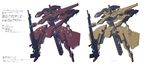  armored_core concept_art fanart from_software gun highres mecha missile_launcher no._8 rifle rocket_launcher solo weapon 