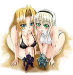  2girls ambient armored_core armored_core:_for_answer armored_core_4 bikini breasts from_software lilium_wolcott long_hair mary_shelly multiple_girls prometheus prometheus_(armored_core) swimsuit 