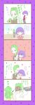  cabernet_(pokemon) dent_(pokemon) green_hair highres long_image pokemon purple_hair tall_image translation_request 