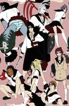  akatsuki_(naruto) crossdressing deidara flower forehead_protector hair_flower hair_ornament hidan hoshigaki_kisame jewelry kakuzu konan mask naruto naruto_shippuuden necklace pain_(naruto) red_eyes sasori t5108 tobi uchiha_itachi zetsu 