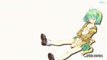  green_hair nanakase_shikiko nekonade_distortion short_hair tagme_(artist) white 