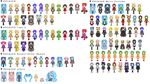  6+boys 6+girls akita_neru aku_no_meshitsukai_(vocaloid) aku_no_musume_(vocaloid) anti_the_infinite_holic_(vocaloid) aoi_miharu apron aqua_hair belt black_hair black_rock_shooter blonde_hair brown_hair cheerful_candy_(module) colorful_drop_(module) colorful_x_melody_(vocaloid) crossover detached_sleeves dress drill_hair formal gemini_(vocaloid) goggles green_hair gumi hakaokuri_no_uta_(vocaloid) happy_synthesizer_(vocaloid) hat hatsune_miku hatsune_miku_(append) hatsune_miku_no_gekishou_(vocaloid) headphones hello/how_are_you_(vocaloid) hitobashira_alice_(vocaloid) hiyama_kiyoteru hood hoodie imitation_black_(vocaloid) infinity_(module) jersey_(module) kaai_yuki kagamine_len kagamine_len_(append) kagamine_rin kagamine_rin_(append) kaito kasane_teto lily_(vocaloid) long_hair long_skirt lots_of_laugh_(vocaloid) lynne_(vocaloid) magnet_(vocaloid) matryoshka_(vocaloid) megurine_luka meiko melancholic_(vocaloid) modern_girl_(module) mosaic_roll_(vocaloid) multiple_boys multiple_girls musunde_hiraite_rasetsu_to_mukuro_(vocaloid) necktie neko_cyber_(module) nisoku_hokou_(vocaloid) noble_(module) panda_hero_(vocaloid) pants pink_hair pixel_art poker_face_(vocaloid) ponytail poppippoo_(vocaloid) project_diva_(series) project_diva_2nd purple_hair rin_no_youchuu roshin_yuukai_(vocaloid) ryuuto_(vocaloid) saihate_(vocaloid) sakura_miku scarf sf-a2_miki shiteyan'yo short_hair short_twintails shorts skirt songover suit thighhighs torinoko_city_(vocaloid) tsugai_kogarashi_(vocaloid) twin_drills twintails utau vocaloid vocaloid_append white_hair wonderland_to_hitsuji_no_uta_(vocaloid) world_is_mine_(vocaloid) yowamushi_mont-blanc_(vocaloid) yowane_haku yuki_miku zatsune_miku 