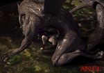 anji breasts dragon duo female human interspecies male mammal millennium_dragon sex size_difference straight 