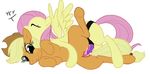  blonde_hair dildo duo equine eyes_closed female feral fluttershy_(mlp) friendship_is_magic green_eyes hair horse jabberwockychamber lesbian mammal my_little_pony pegasus penetration pink_hair pony pussy sex sex_toy strapon tail vaginal vaginal_penetration wing_boner wings yay 