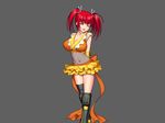 breasts kunoichi kunoichi_sanshimai_ichi_no_maki_-_inbou_sanshimai_genzan! large_breasts ninja red_hair u-me_soft 