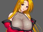  blonde_hair breasts cleavage kunoichi kunoichi_sanshimai_ichi_no_maki_-_inbou_sanshimai_genzan! large_breasts ninja u-me_soft 