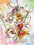  animal_ears bad_id bad_pixiv_id basket bishamonten's_spear blonde_hair grey_hair hair_ornament jewelry mouse mouse_ears mouse_tail multiple_girls nazrin pendant polearm red_eyes shawl short_hair spear tail takitarou toramaru_shou touhou weapon yellow_eyes 