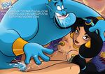  aladdin batothecyborg famous-toons-facial genie jasmine 