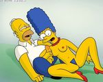  animated homer_simpson marge_simpson tagme the_simpsons 