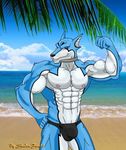  abs canine doggy_kruger male muscles power_rangers_spd shadow-fan solo 