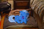  cute cutie_mark dresser equine eyes_closed female feral friendship_is_magic hair horn horse mammal mixed_media my_little_pony pillow plushie ponies_in_real_life pony real sleeping solo trixie_(mlp) twilight_sparkle_(mlp) two_tone_hair unicorn 