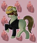  &hearts; dross_rotzank equine eyewear hat horse leather_jacket letuza letuza(artist) male mammal my_little_pony ponification pony smile sunglasses 