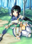  armor forest genderswap headband maxwindy nature polearm shin_sangoku_musou solo spear weapon zhao_yun 