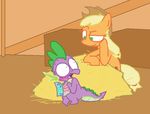  barn blush caught cutie_mark dragon equine female feral friendship_is_magic hat horse male mammal my_little_pony pony pornography scalie spike_(mlp) the_weaver 