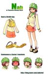  angry backpack bag blush character_sheet expressions full-face_blush hat miniskirt naver_(website) naver_username orange_skirt personification shoes short_hair skirt tears themed_object winged_shoes wings yuksi 