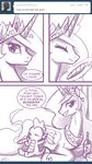  alicorn bottle cigar comic cub dialog dialogue dragon duo english_text equine eyes_closed female feral friendship_is_magic horn horse john_joseco male mammal monochrome my_little_pony pegacorn pony princess princess_celestia_(mlp) royalty scalie spike_(mlp) text tiara tumblr winged_unicorn wings young 