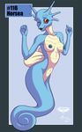  anthro blue blue_body blue_nipples breasts collaboration female horsea looking_at_viewer mingchee navel nintendo nipples notorious84 nude one_eye_closed pinup pok&#233;mon pok&#233;morph pok&eacute;mon pok&eacute;morph pose red_eyes seahorse solo the_pokedex_project video_games wink 
