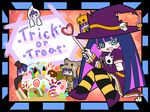  halloween kirby kirby_(character) mother panty_&amp;_stocking_with_garterbelt stocking_(character) 