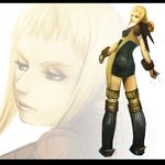  ass blonde_hair braid final_fantasy final_fantasy_xii penelo solo twin_braids twintails zoom_layer 