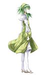  bad_id bad_pixiv_id capelet green_hair hair_tubes hairband ion male_focus pantyhose shirt short_hair_with_long_locks sidelocks solo standing tales_of_(series) tales_of_the_abyss tamago_gohan under_skirt white_legwear 