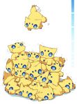  gen_5_pokemon joltik kuo no_humans pokemon pokemon_(creature) too_many trembling 