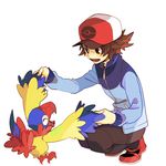  archen boy brown_hair cap hat pokemon pokemon_(game) pokemon_black_and_white pokemon_bw smile touya_(pokemon) 