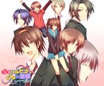  6+boys asahina_mitsuru asakura_ryou bad_id bad_pixiv_id genderswap genderswap_(ftm) genderswap_(mtf) kimidori_emirio kita_high_school_uniform kyonko kyonko_no_otouto multiple_boys nagato_yuuki saigi school_uniform serafuku suzumiya_haruhi_no_yuuutsu suzumiya_haruhiko tsuruya-senpai 