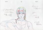  artist_request color_trace highres macross macross_frontier macross_frontier:_itsuwari_no_utahime male_focus production_art saotome_alto sketch solo 
