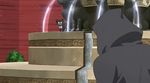  animated animated_gif ao_no_exorcist bikini_top cat fountain jaw_drop kirigakure_shura kuro_(ao_no_exorcist) long_hair lowres o_o red_hair subtitled undressing 