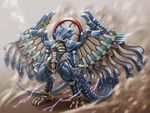  aeon bahamut biri_(artist) dragon final_fantasy final_fantasy_x no_humans tail wings 