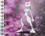  game_freak mewtwo no_humans official_art poke_ball pokemon pokemon_(game) pokemon_firered_and_leafgreen pokemon_frlg pokemon_rgby solo sugimori_ken 