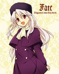  bad_id bad_pixiv_id character_name copyright_name fate/stay_night fate_(series) hat illyasviel_von_einzbern long_hair naiya purple_hat red_eyes silver_hair solo white_hair 