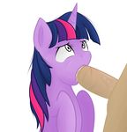  beige_skin bestiality cum equine erection eyelashes faceless_male fellatio female feral friendship_is_magic hair hooves horn horse human interspecies male mammal multi-colored_hair my_little_pony oral oral_sex penis plain_background pony purple_body sex straight twilight_sparkle_(mlp) unicorn white_background white_eyes 