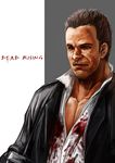  blood brown_hair dead_rising frank_west male_focus realistic sachito solo 