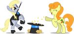  absurd_res cutie_mark derpy_hooves_(mlp) equine female feral friendship_is_magic hat hi_res horse mammal mixermike mixermike622 my_little_pony pegasus pony top_hat wings 