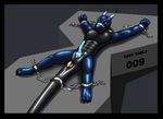  anal_penetration animated bdsm bondage bound chain claws dragon endium erection horn latex male nude penetration penis rubber scalie slave slave_ball solo tail 