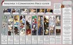  commission list photo price shalinka 