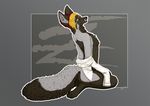  anthro fox male mammal severus_blackpaw severusblackpaw silverfox solo tail 