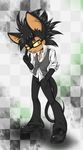  black black_fur black_hair boots eyewear fur glasses hair kangaroo_rat kangaroorat mammal original_character original_the_character purple_eyes rodent sega sonic_(series) sonic_fancharacter yellow_shades 