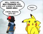  ash derp dialog dialogue duo english_text feral hat human humor male mammal nintendo pikachu pok&#233;mon pok&eacute;mon reaction_image source_request text unknown_artist video_games 