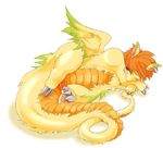  female feral flammie hair scalie secret_of_mana solo unknown_artist wings 