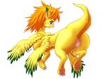  dragon female feral flammie flucra pussy pussy_juice scalie secret_of_mana solo wings 